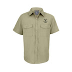 Male Craghopper Safari Short Sleeve Shirt - Pebble
